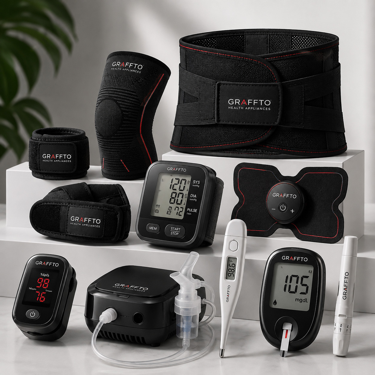 Graffto healthcare appliances and knee support