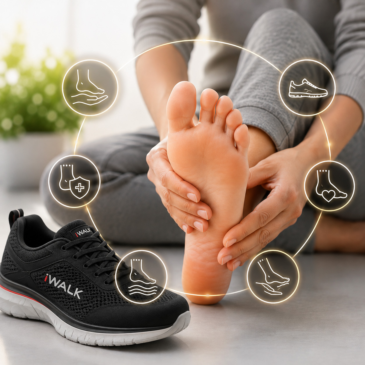 Foot care and comfort for diabetic patients